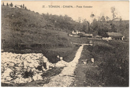 CPA TONKIN - CHAPA - Poste Forestier - Ed. Gaston Jeanbin N°27 - Viêt-Nam