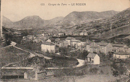 EP 18 -(48) GORGES DU TARN - LE ROZIER  -  VUE GENERALE  -  2 SCANS - Gorges Du Tarn