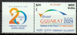 India - Postfris / MNH - Vibrant Gujarat Summit 2024 - Ungebraucht