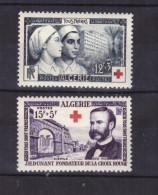 Algérie - 1954 - Croix Rouge  - Série De 2 Timbres Neufs ** Cote 17 € - Nuevos