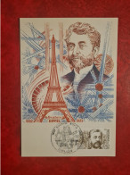 Carte Maximum 1984 DIJON GUSTAVE EIFFEL - 1980-1989