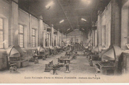 EP 19  -(49) ANGERS  -  ECOLE NATIONALE D'ARTS ET METIERS D'ANGERS - ATELIER DES FORGES  -  2 SCANS - Angers