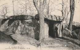 EP 20 -(49) SAUMUR  -   LE GRAND DOLMEN DE BAGNEUX - EDIT. DORANGE , TOURS   - 2 SCANS - Saumur