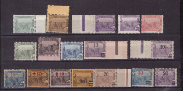 TUNISIE - Laboureurs  - Lot De 17 Timbres Neufs **  Cote 36,5 € - Unused Stamps