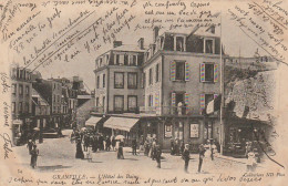 EP 21 -(50) GRANVILLE  -  L'HOTEL DES BAINS  - RUE DES JUIFS   ( VOIR CORRESPONDANCE 1903 )  - ANIMATION - 2 SCANS - Granville
