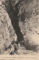 EP 21 -(50) ENVIRONS DE CHERBOURG  -  JOBOURG  - INTERIEUR D'UNE GROTTE -  2 SCANS - Cherbourg