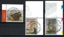 België OBP 3146/3148 - Architect Henry Van De Velde - Used Stamps