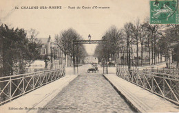 EP 23 -(51) CHALONS SUR MARNE  -  PONT DU COURS D'ORMESSON  -   2 SCANS - Châlons-sur-Marne