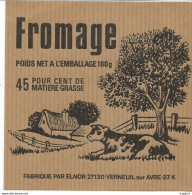 TD / Cheese Label Etiquette Ancienne Fromage VERNEUIL SUR AVRE - Käse