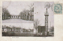 EP 23 -(51) MOURMELON LE GRAND - CARTE MULTIVUES : QUARTIER GENERAL , LE PHARE  - 2 SCANS - Mourmelon Le Grand