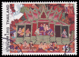 Thailand Stamp 1999 Maghapuja Day 15 Baht - Used - Thailand