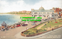 R539852 A. 497. Royal Hall And Pembroke Gardens. Bridlington. Art Colour. Brian - Wereld