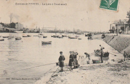 EP 9 -(44) ENVIRONS DE NANTES -  LA LOIRE A TRENTEMOULT - ANIMATION - ENFANTS ET PARTIE DE PECHE    -   2 SCANS - Andere & Zonder Classificatie