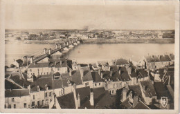 EP 11 -(45) JARGEAU  -  VUE GENERALE  ET PONT SUR LA LOIRE    -  2 SCANS - Jargeau