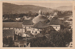 EP 13 -(46) SOUILLAC  -  L' EGLISE A COUPOLES - VUE GENERALE -  2 SCANS - Souillac