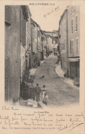 EP 13 -(46) PUY L ' EVEQUE  -  LA GRAND' RUE  -  ANIMATION - MERCERIE, QUINCAILLERIE  SALABERT -  2 SCANS - Other & Unclassified