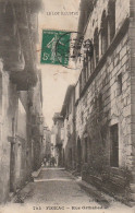 EP 13 -(46) FIGEAC  -  RUE ORTHABADIAL  - ANIMATION -  2 SCANS - Figeac