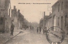 FI 27 -(59) LECLUSE  -  RUE  BECQUEMBOIS FRERES  - ANIMATION - 2 SCANS - Andere & Zonder Classificatie