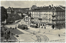 CPA WINTERTHUR - Bahnhofplatz - Ed. Rud. Suter , Oberrieden N°7380 - Oberrieden