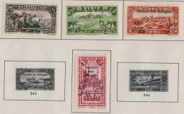 SYRIA - SET 1926 0,50 - 1 P REFUGEE * Mi 284-287 - Syrie