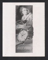 Pub Papier 1947 Montres Horlogerie  ULYSSE NARDIN Le Locle Suisse Montre Dessin Freo Dubois D'apres Fragonnard - Reclame