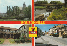 FI 20 -(57) BOUZONVILLE  -   CARTE COULEURS MULTIVUES  -  2 SCANS - Andere & Zonder Classificatie