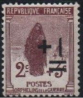 FRANCE ,FRANKREICH, 1922, YT 162 **, MI 144 **, KRIEGSWAISEN, ORPHELINS,POSTFRISCH, NEUF - Neufs