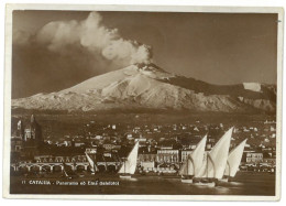 CPSM CATANIA - Panorama - Etna - Ed. S. Vitro , Catania - Catania