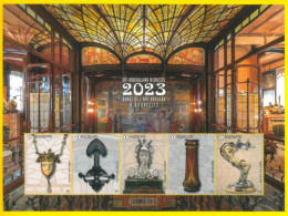 BELGIUM 2023 Brussels Year Of Art Nouveau - Miniature Sheet - 2021-…