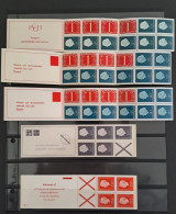 PAYS BAS    Lot De 11 Carnets Des Années 1967 à 1976 - Postzegelboekjes En Roltandingzegels