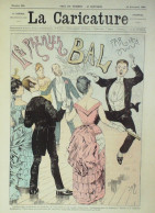 La Caricature 1884 N°256 Premeir Bal Job Brisson Par Luque Trock - Zeitschriften - Vor 1900