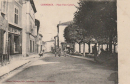 FI 12 -(55) COMMERCY  - PLACE DOM CALMET - ANIMATION - FAMILISTERE - COMMERCES  -  2 SCANS - Commercy