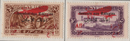 SYRIA - SET 1926 3 + 5 P REFUGEE -AIRMAIL- * Mi 296-297 - Syrië