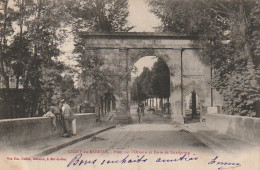 FI 13 -(55) LIGNY EN BARROIS  - PONT SUR L'ORNAIN ET PORTE DE STRASBOURG - ANIMATION - EDIT. Vve COLLOT , BAR LE DUC - Ligny En Barrois