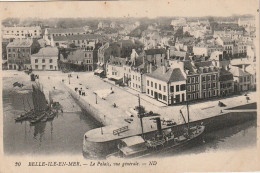 FI 14 -(56) BELLE ILE EN MER  -  LE PALAIS , VUE GENERALE    -2 SCANS - Belle Ile En Mer