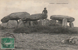 FI 15 -(56) CARNAC  -  DOLMEN DE KERIAVAL  - 2 SCANS - Carnac