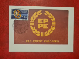 Carte Maximum 1984 STRASBOURG ELECTIONS AU PARLEMENT EUROPEEN - 1980-1989