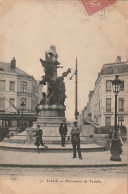 FI 24 -(59) LILLE  -  MONUMENT DE TESTELIN - ANIMATION  -  2 SCANS - Lille