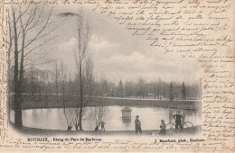 FI 24 -(59) ROUBAIX  -  ETANG DU PARC DE BARBIEUX - ANIMATION -  2 SCANS - Roubaix