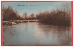 30 - BESSEGES -- La Céze Au Pont De Druede ----colorisée - Bessèges