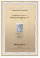Germany Deutschland 1992-37 Werner Bergengruen, Baltic German Novelist And Poet, Canceled In Bonn - 1991-2000