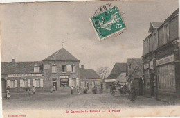 GU 1 -(60) ST GERMAIN LA POTERIE - LA PLACE - ANIMATION -  VILLAGEOIS  - EPICERIE -  2 SCANS - Andere & Zonder Classificatie