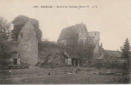 GU 1 -(60) SENLIS  -  RUINES DU CHATEAU HENRI IV  -  2 SCANS - Senlis