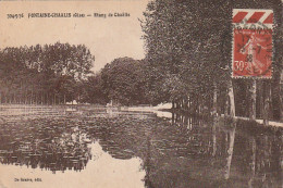 GU 2 -(60) FONTAINE CHAALIS  -  ETANG DE CHAALIS  -  2 SCANS - Otros & Sin Clasificación