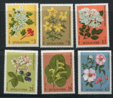 Bulgarie **  N° 2601 à 2606 - Plantes Médicinales - Unused Stamps