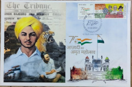 Bhagat Singh Cvr India Indien Inde 2023 - Cartas & Documentos