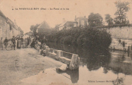 GU 2 -(60) LA NEUVILLE ROY  -  LE FOSSE ET LA RUE - ANIMATION  - VILLAGEOIS  -  2 SCANS - Otros & Sin Clasificación