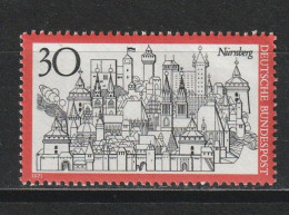 Bund Michel 678 Fremdenverkehr Nürnberg ** - Unused Stamps