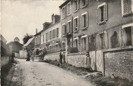 GU 3 -(60) LA VILLETERTRE - ORPHELINAT DE LA BIJOUTERIE - RUE DE LA HOUSSEMAGNE - ANIMATION - CARRIOLE A CHEVAL  - Sonstige & Ohne Zuordnung