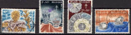 Belgique 1960 - Métiers D'art - COB 1163, 1164, 1165, 1167 (cote Totale > 4,50€) - Usados